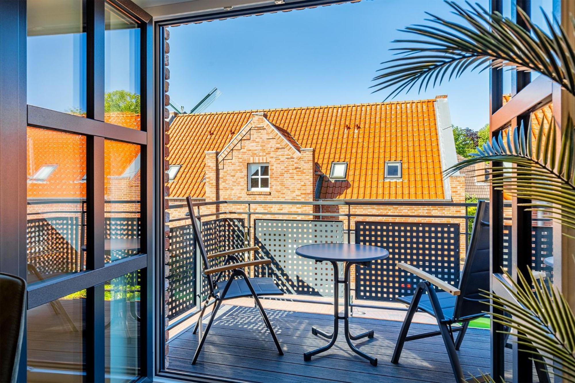 Friesenkoje 4, Balkon, Hunde Willkommen! Greetsiel Exteriér fotografie